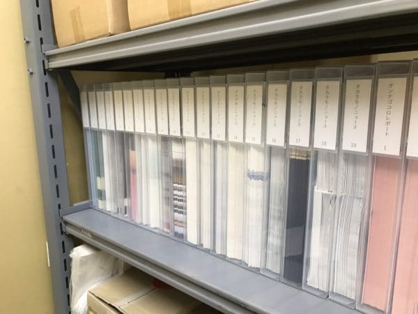 書棚の改善後