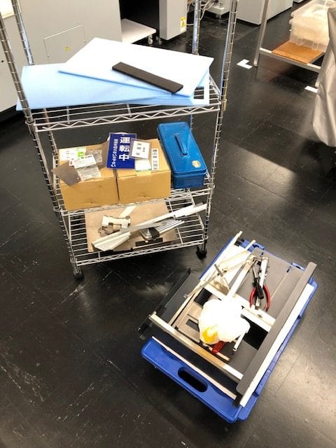 治具置き場(改善前)